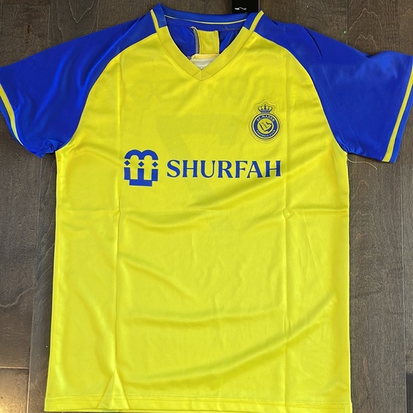 Cristian Ronaldo Al Nassr kids soccer uniform NEW - Picture 4 of 5